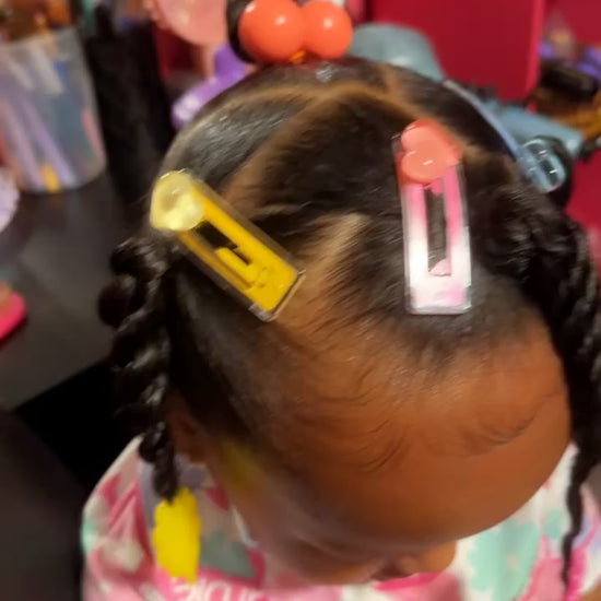 First, I conditioned the hair Second, I Shampooed the hair. Thirdly I used the Hydration Spray, then I blow dried the hair. After completing those 3 steps, I then applied the hair growth serum all over her hair. After following these steps her hair always turns out to be hydrated and soft & shiny!