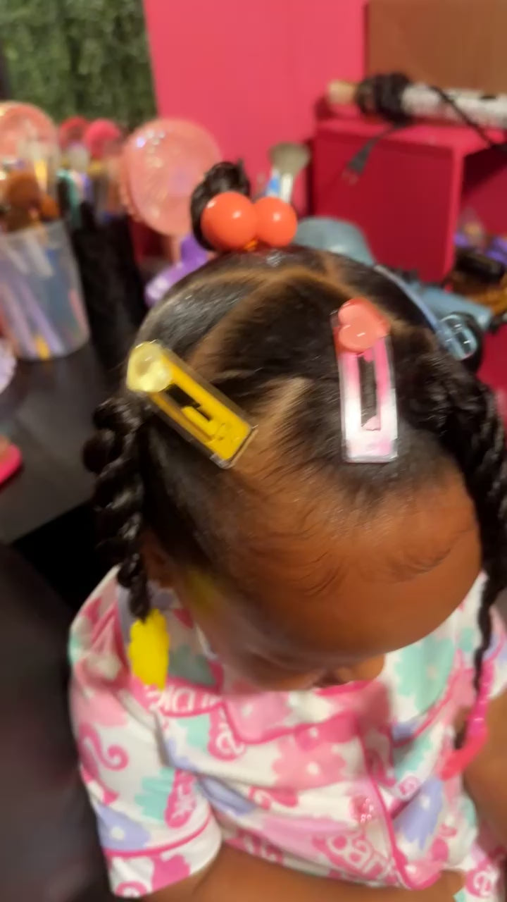 First, I conditioned the hair Second, I Shampooed the hair. Thirdly I used the Hydration Spray, then I blow dried the hair. After completing those 3 steps, I then applied the hair growth serum all over her hair. After following these steps her hair always turns out to be hydrated and soft & shiny!
